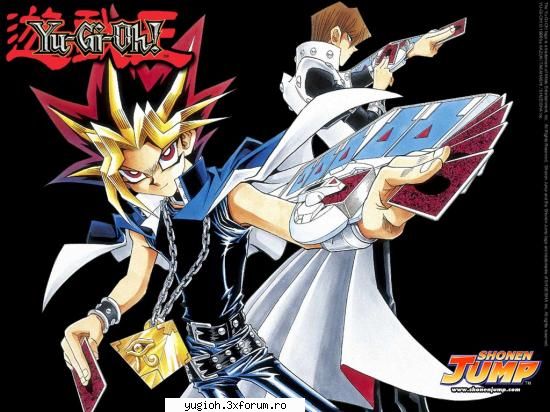 yami&kaiba Blue Eyes White Dragon