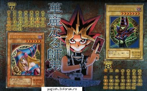 Dark Magician - Aici e si Dark magician girl si yami yugi - Galerie YU-GI-OH