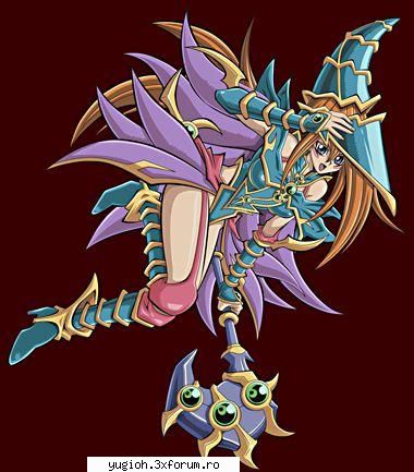 Dark Magician Girl - Si asta e Magician's valkyria Atk:1600 Def:1800 - Galerie YU-GI-OH