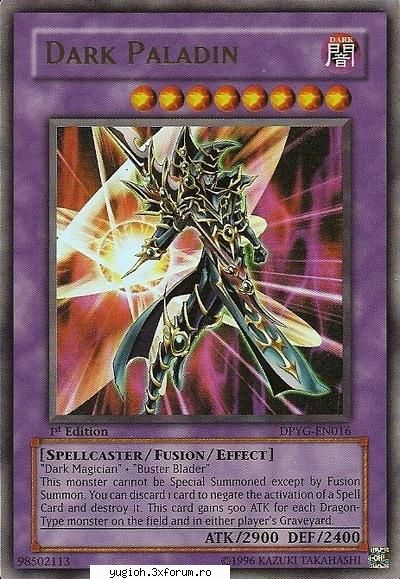 Deck - pai eu am ........se vedem ... Dark - YU-GI-OH decks