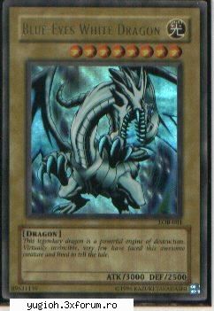 Exodia - asta e blue eyes white dragon - Cartea preferata