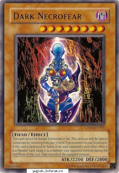 Exodia - mie-mi place Dark Necrofear - Cartea preferata