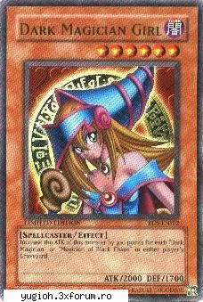 Exodia - Mie imi place Dark Magician Girl - Cartea preferata