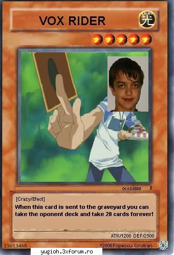 Funny Cards - IA UITE VOX ITZI PLACE APROPO DAK NU STITATZI - Planeta aberatiilor