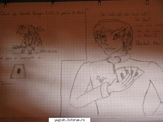 Niste Desene d-ale mele :) - na mah, n-au iesit prea bine ,da - Galerie YU-GI-OH